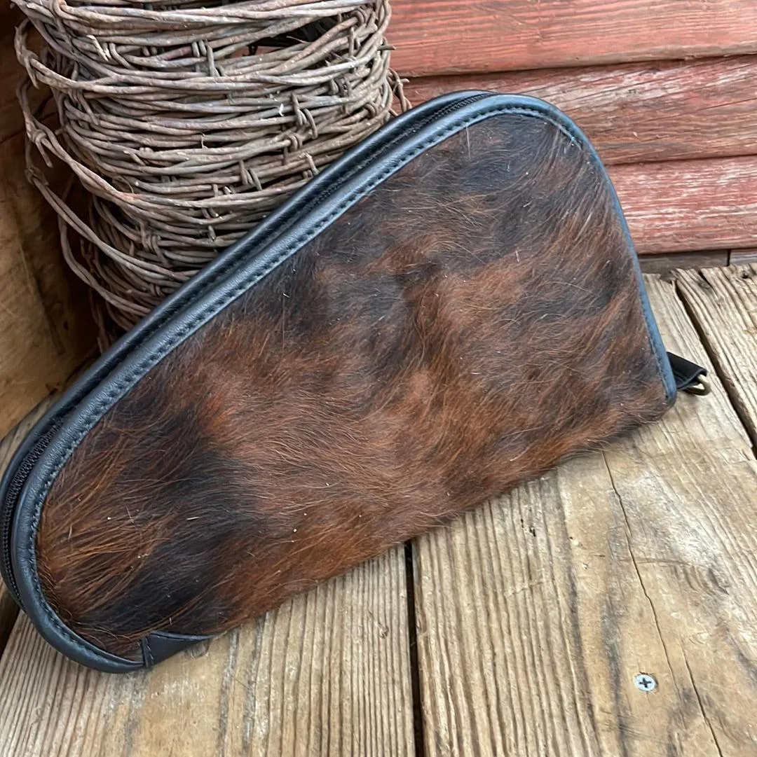 030 Large Pistol Case - Red Brindle w/
