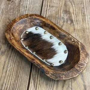073 Small Décor Bowl - Tricolor w/
