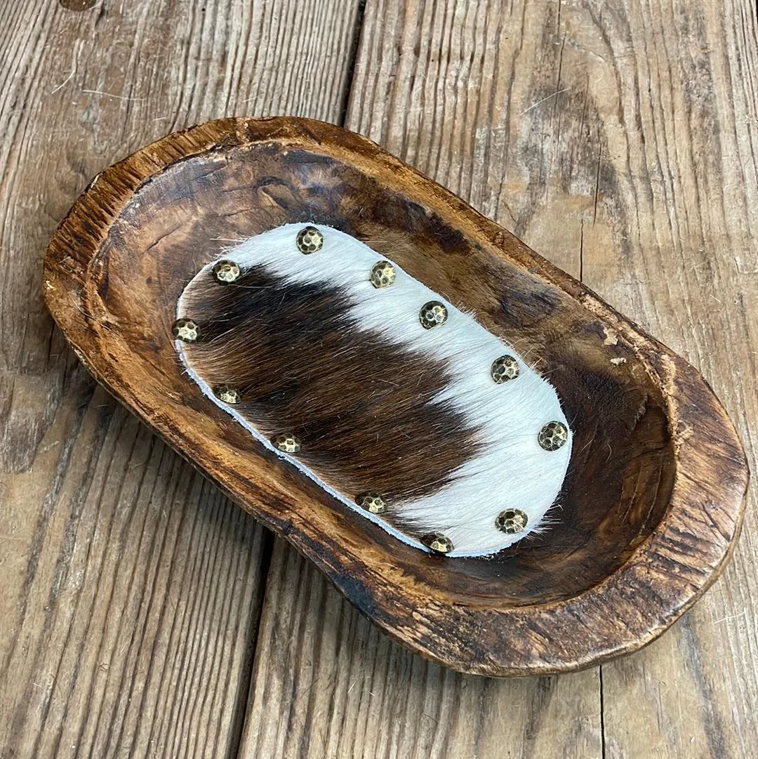 073 Small Décor Bowl - Tricolor w/