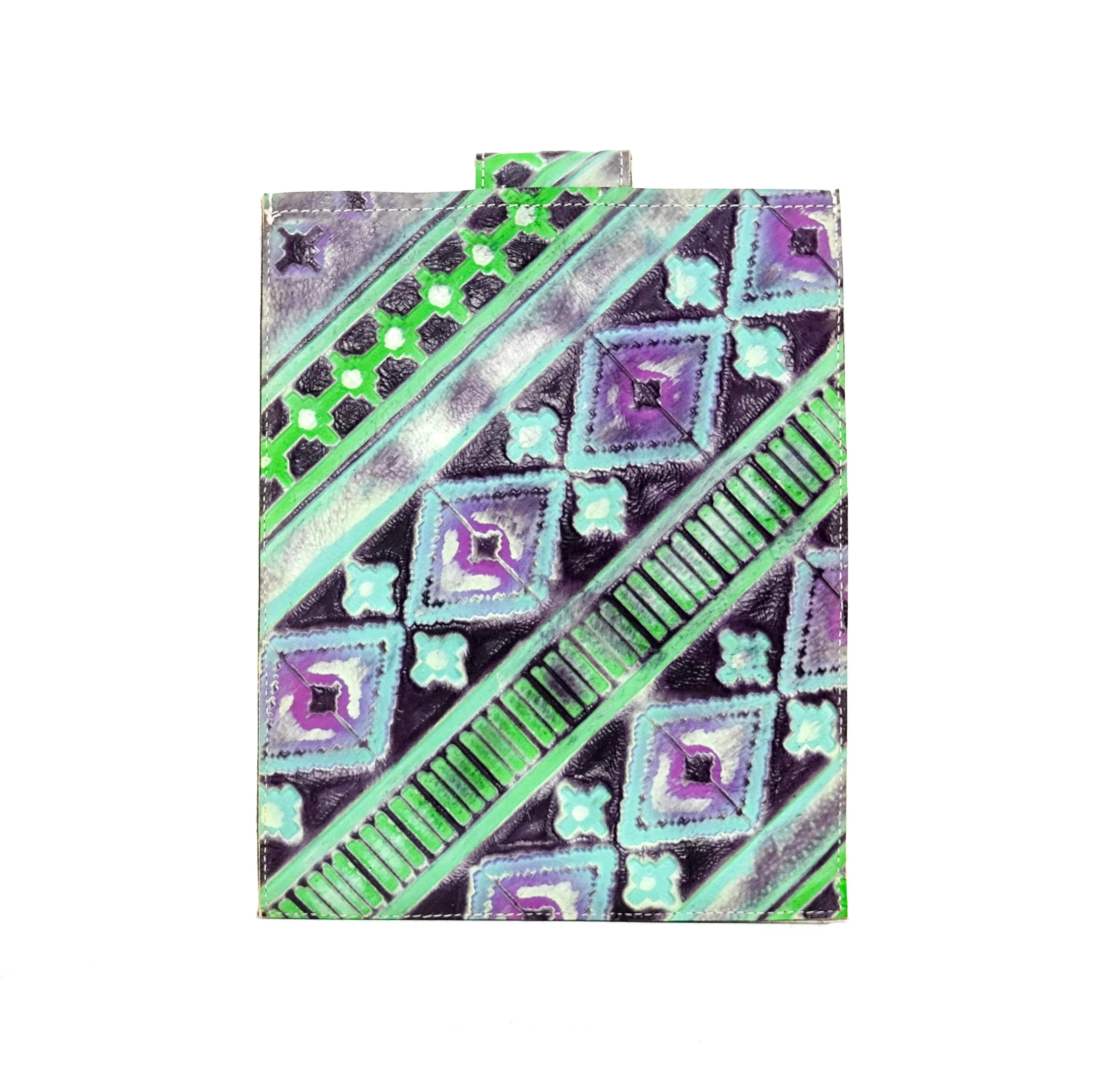 13'' Tablet Sleeve - Brindle w/ 90's Party Navajo