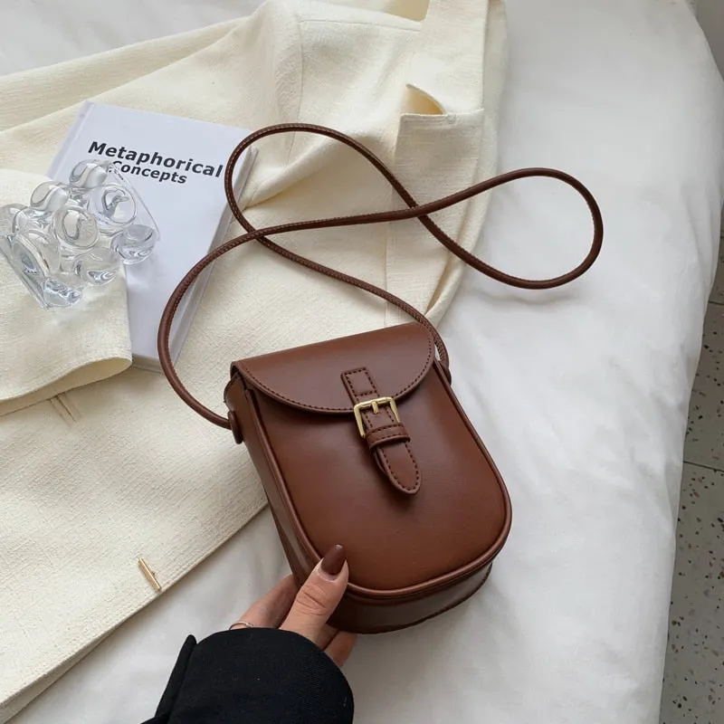 2023 Summer Brand Small PU Leather Colorful Crossbody Bag for Woman Fashion Cute Phone Shoulder Side Bags Handbag Kawaii Purses