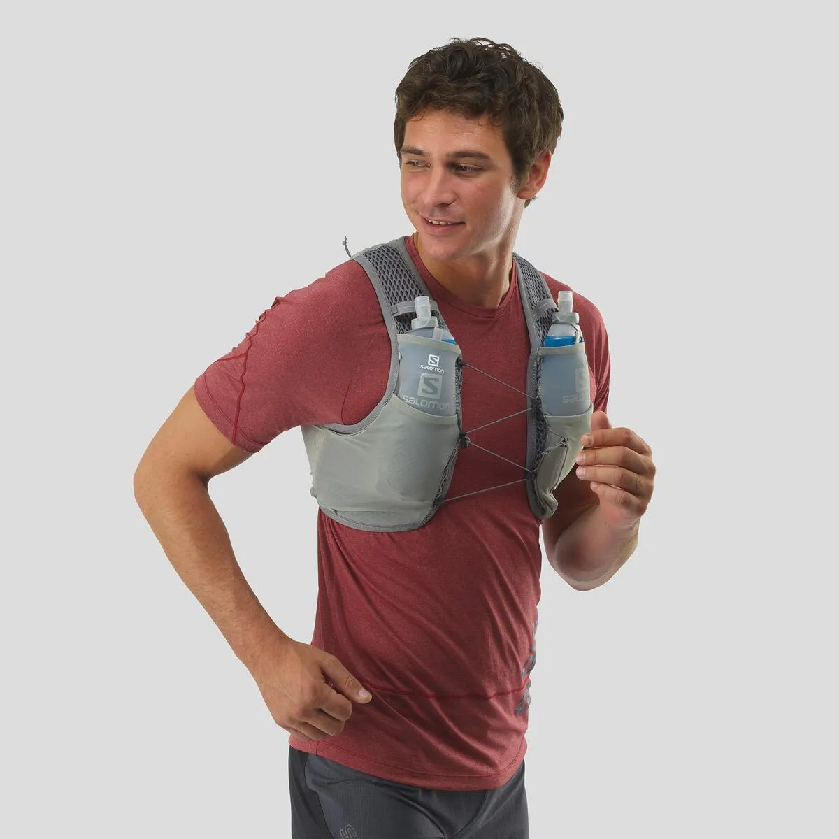 Active Skin 4 Running Vest with Flasks Included (Unisex)