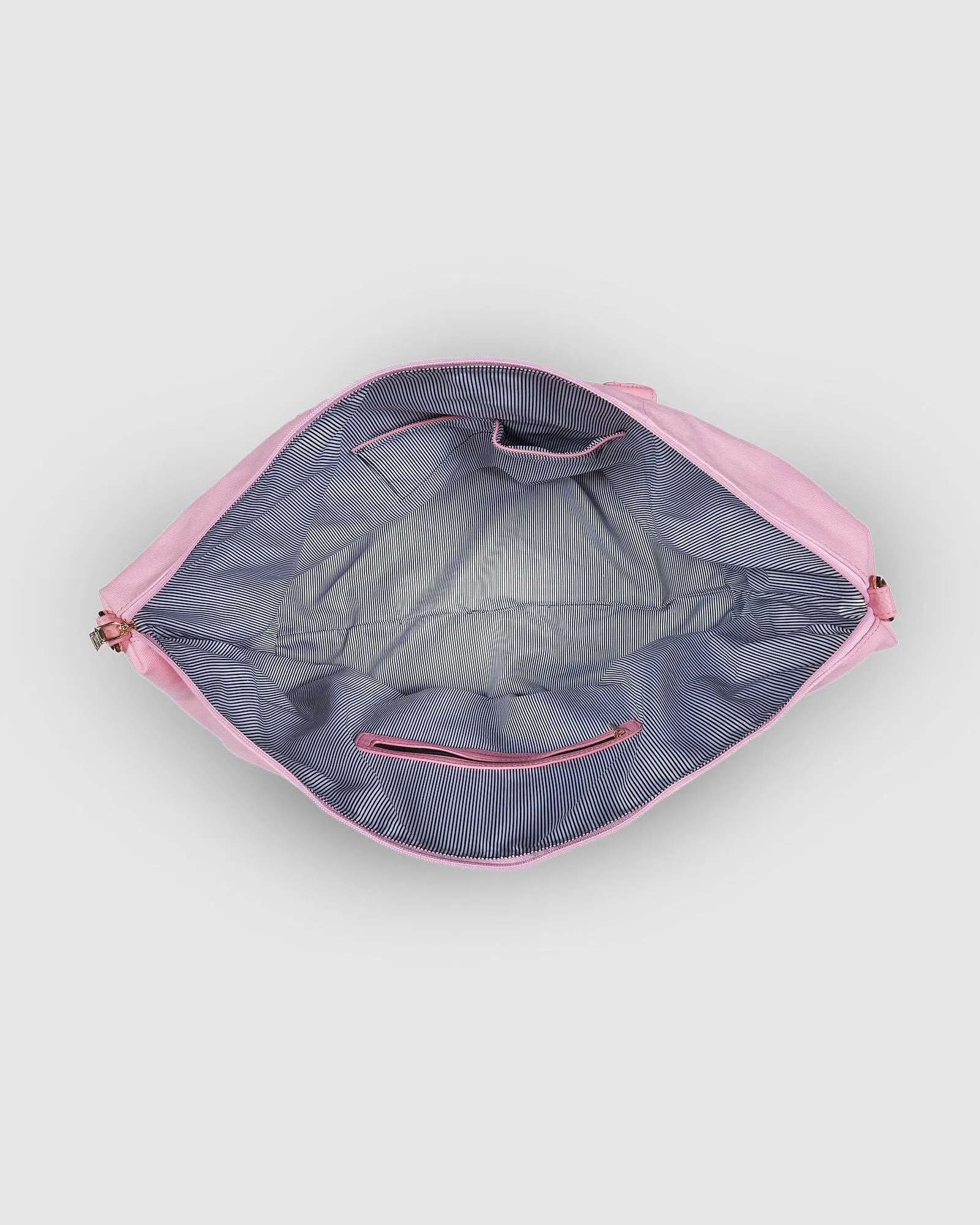 Alexis Canvas Weekender Travel Bag - Pink