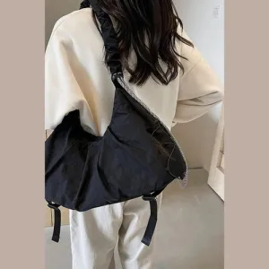 'Alondra' Ruched Drawstring Crossbody Bag