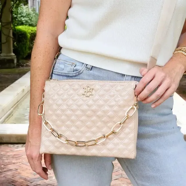 ARIANA QUILTED CROSSBODY