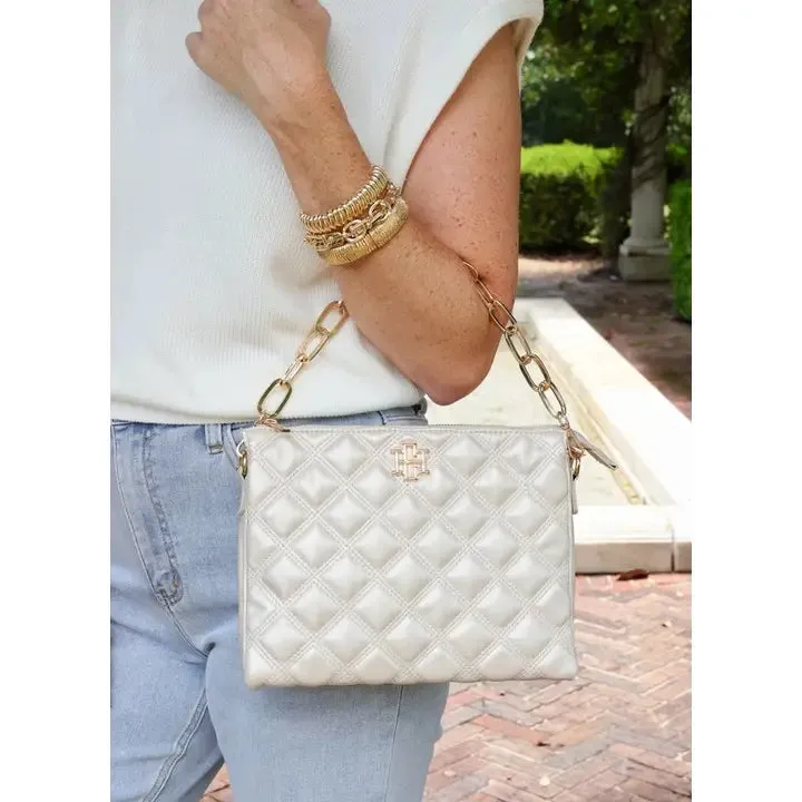 ARIANA QUILTED CROSSBODY