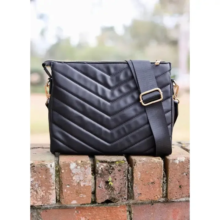 ARIANA QUILTED CROSSBODY