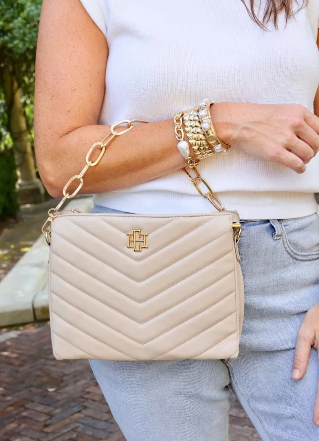 ARIANA QUILTED CROSSBODY