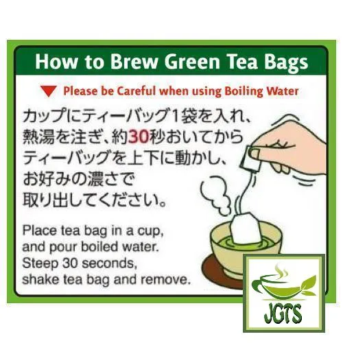 Asamiya Midori No Ocha Green Tea Bags 40 Pack