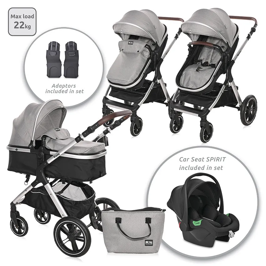 Baby Stroller VIOLA up to 22kg  carseat  bag