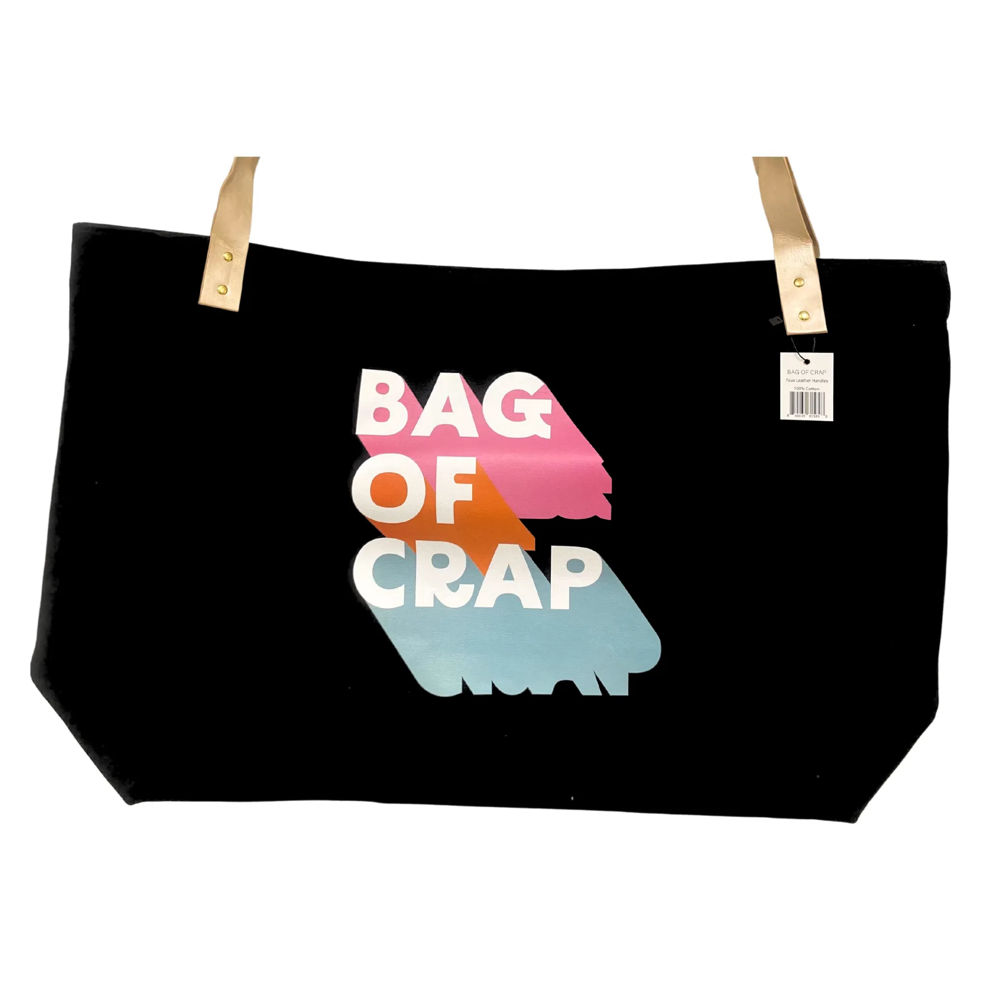 Bag of Crap Tote Bag (Large tote, oversized bag)