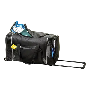 Barron BB0175 - Rolling Duffel with Zippered Front Pocket