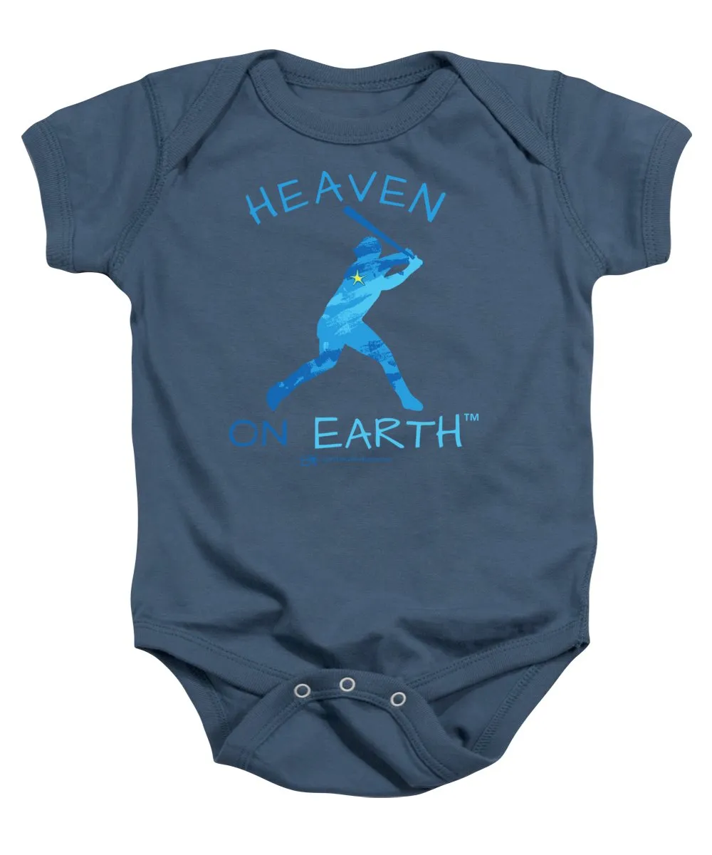 Baseball Heaven On Earth - Baby Onesie