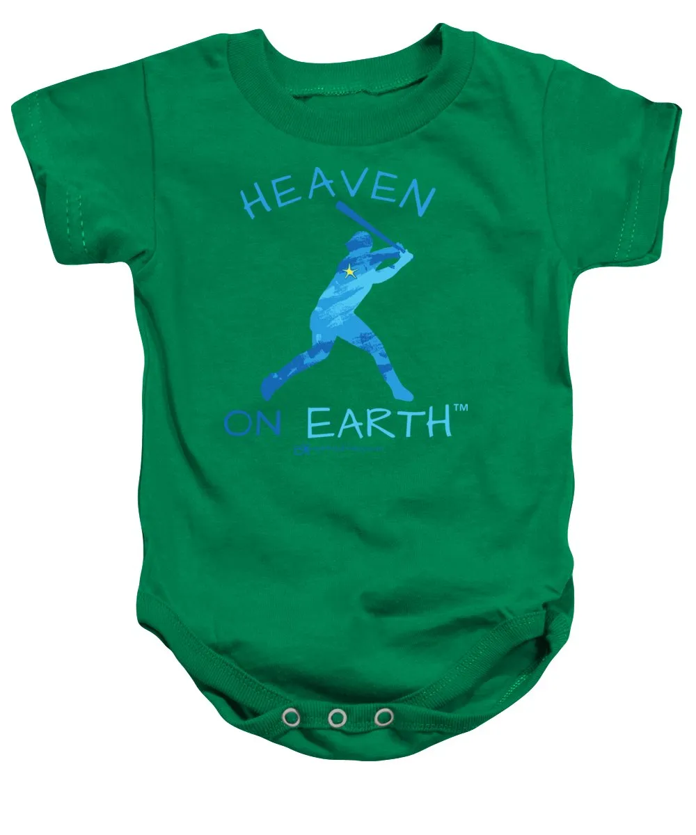 Baseball Heaven On Earth - Baby Onesie