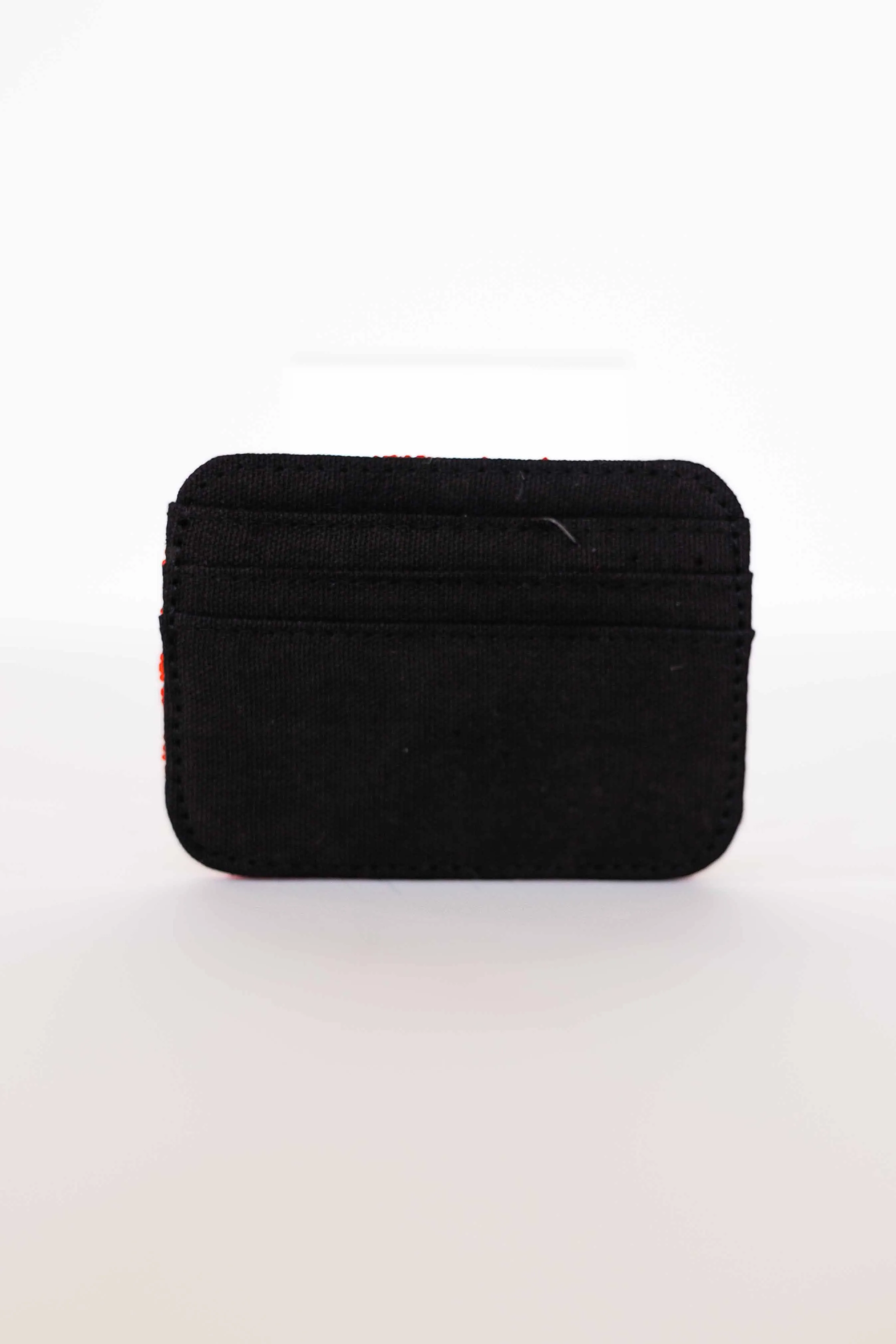 BEADED RED GAMEDAY CC HOLDER