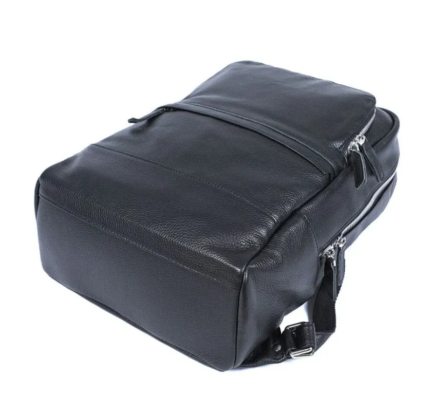 Black Leather Bookbag | Death Valley