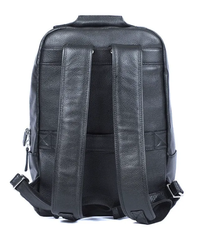 Black Leather Bookbag | Death Valley