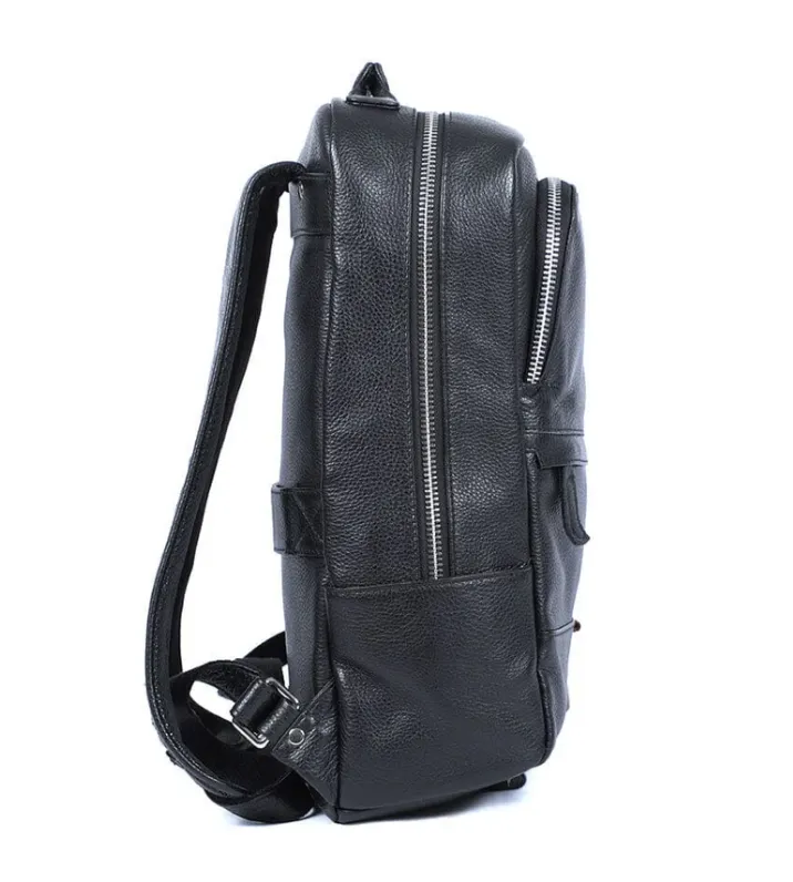 Black Leather Bookbag | Death Valley