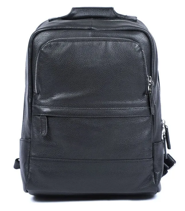 Black Leather Bookbag | Death Valley