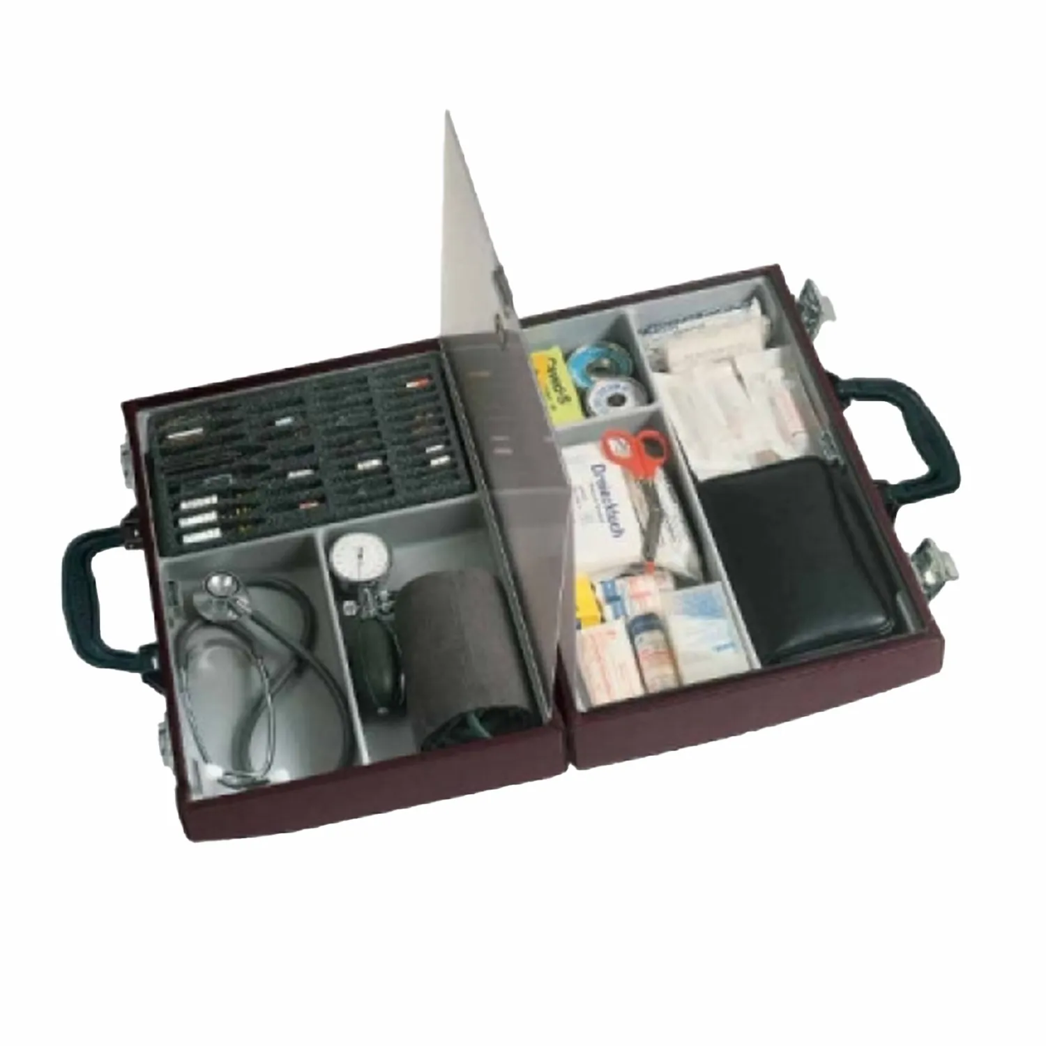 Bollmann Piccola Leather Case | Large | Burgundy