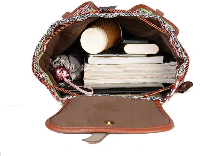 BP771 - Retro Canvas Backpack