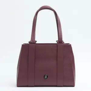 briffani orbit interchangeable strap tote - sangria