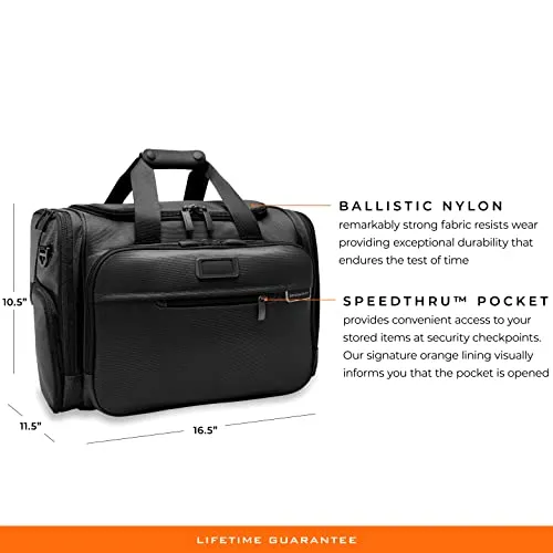 Briggs & Riley Underseat Duffle Bag, Black