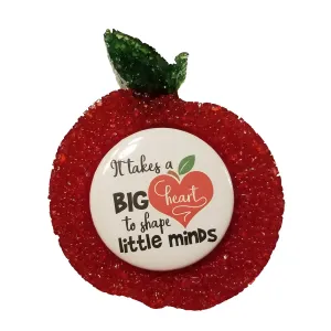 Button  - It Takes a Big Heart Aroma Bead Air Freshener