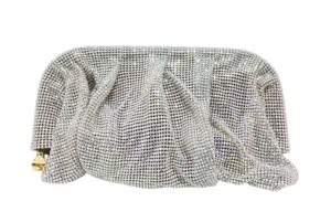 Camila Clutch | Silver