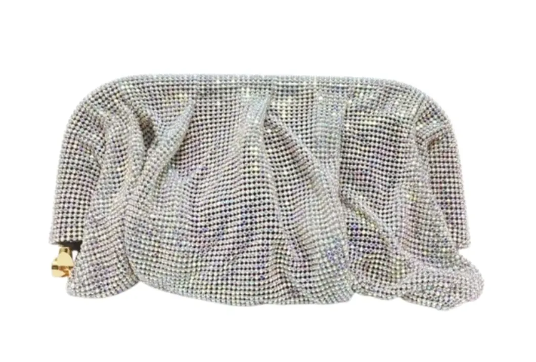 Camila Clutch | Silver