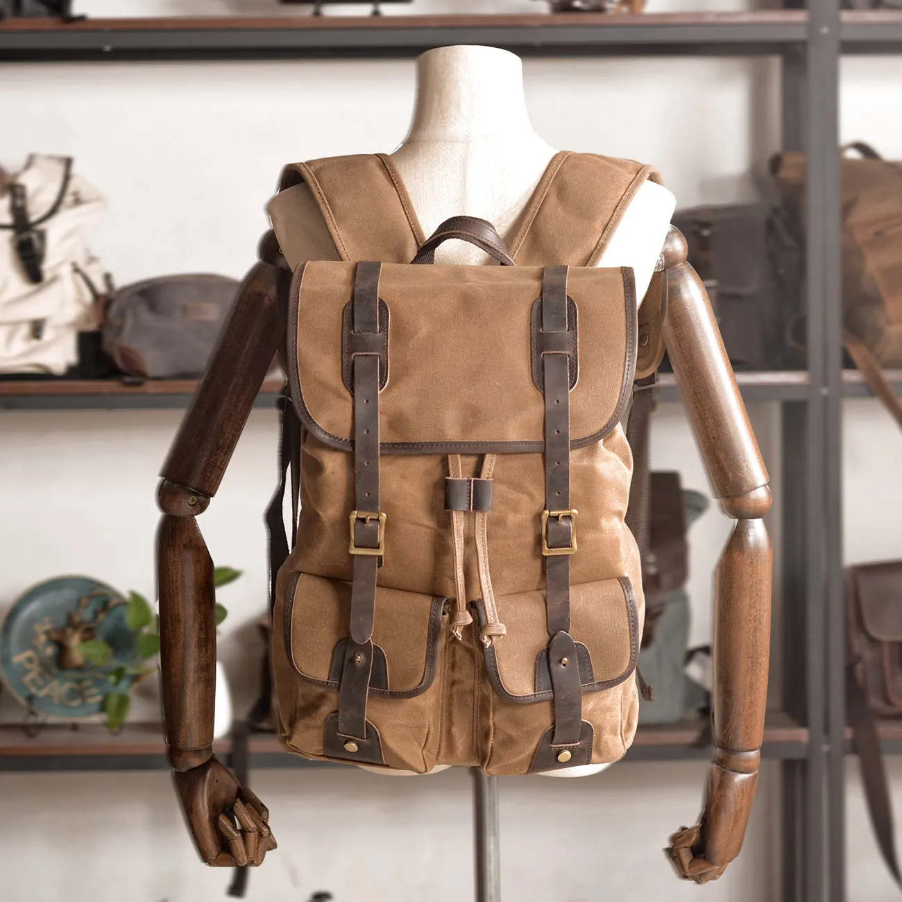 Canvas Travel Backpack | Makalu
