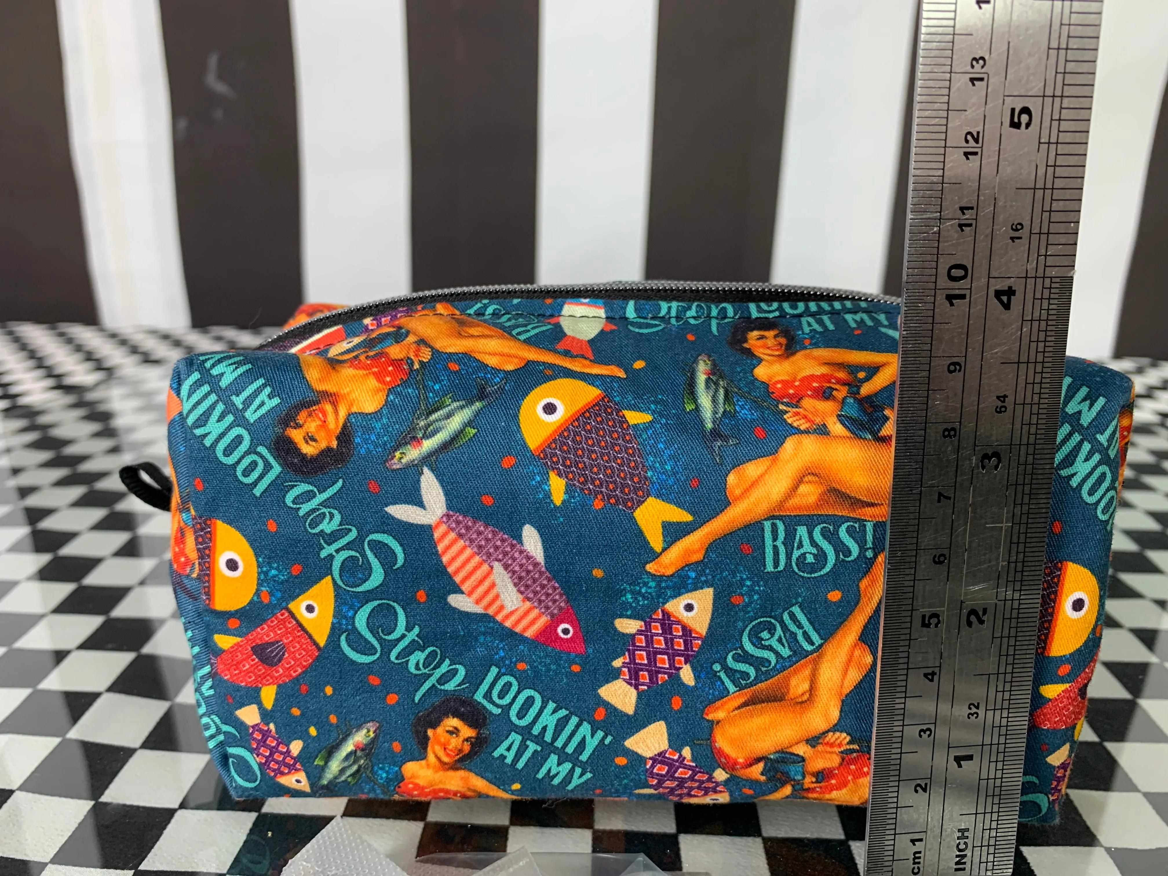 Cars with stars boxy pouch