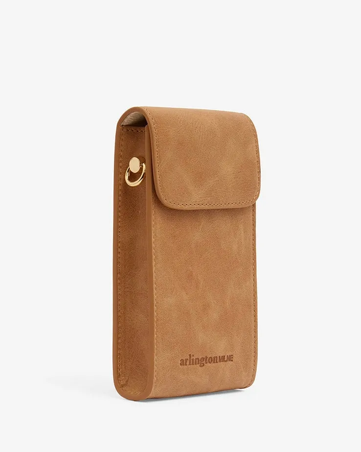 Celeste Phone Bag (Vintage Tan)