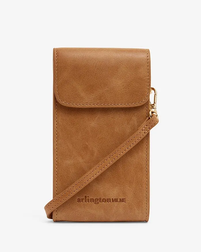 Celeste Phone Bag (Vintage Tan)