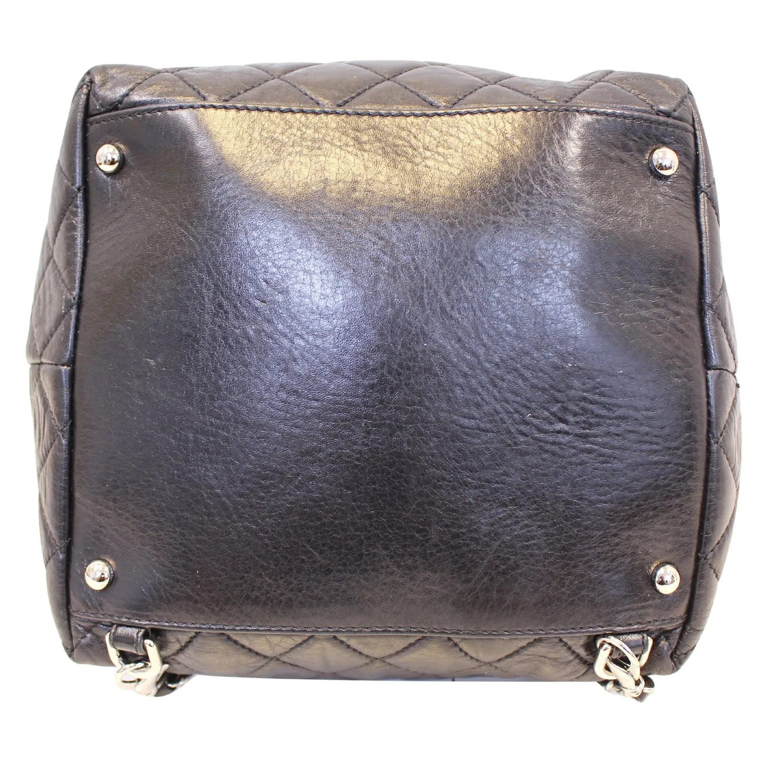 CHANEL Beijing 2 in 1 Black Quilted Leather Backpack Bag