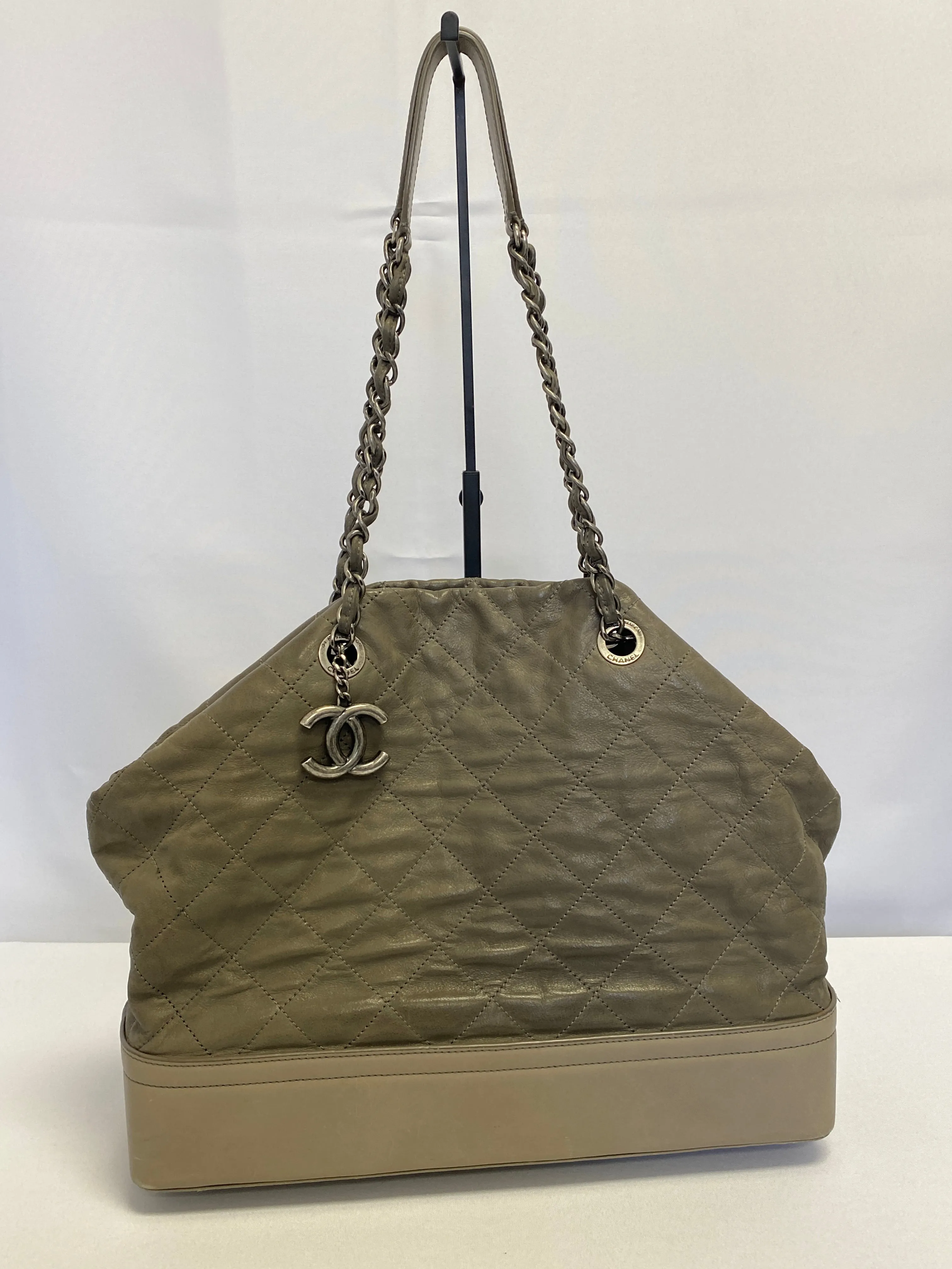 Chanel Grey Large Tote