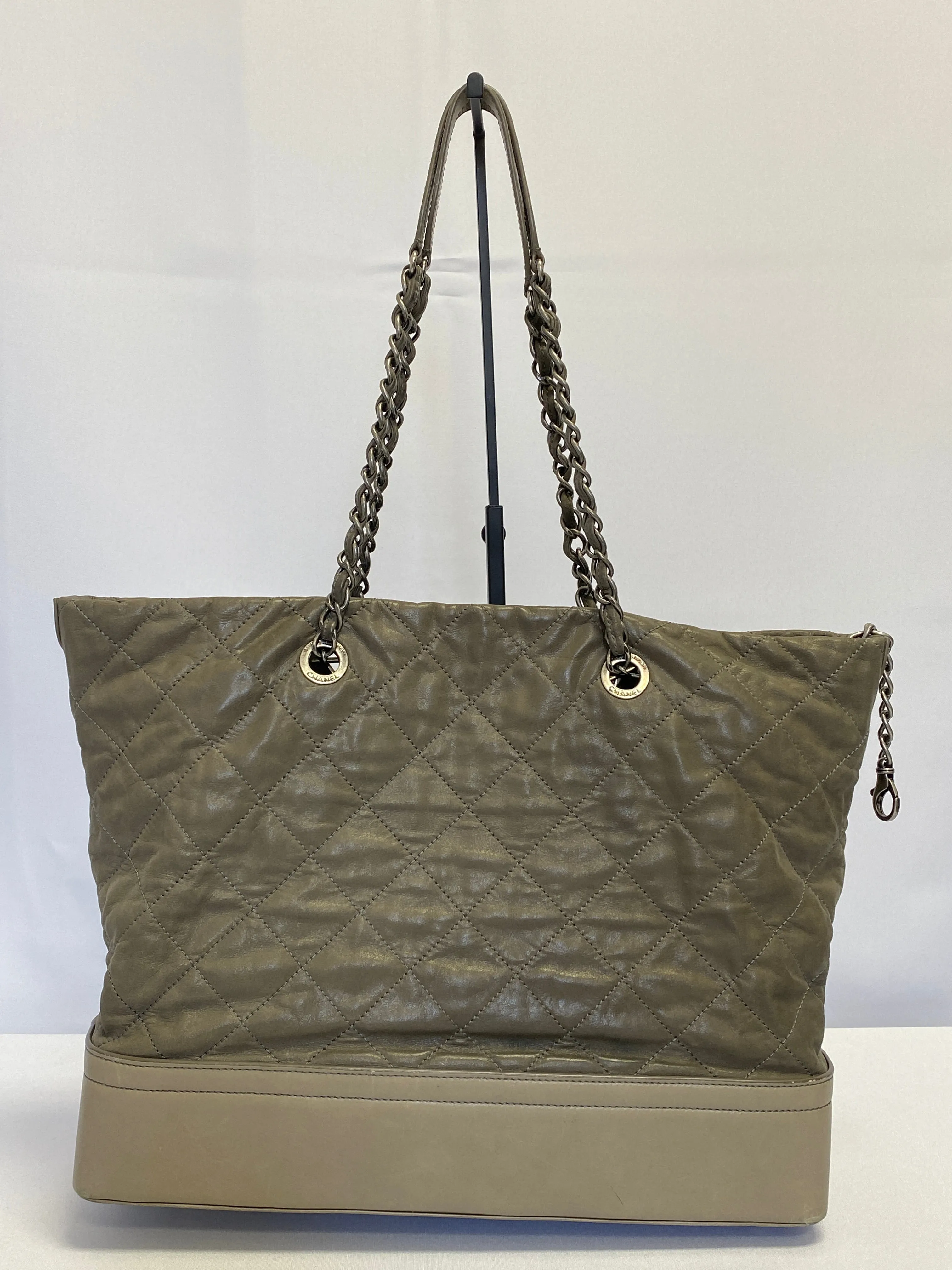 Chanel Grey Large Tote