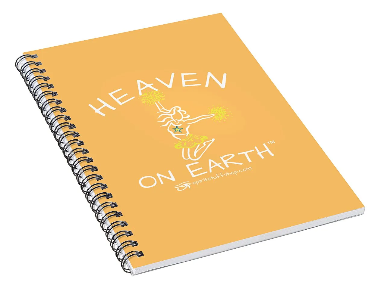 Cheerleading Heaven On Earth - Spiral Notebook
