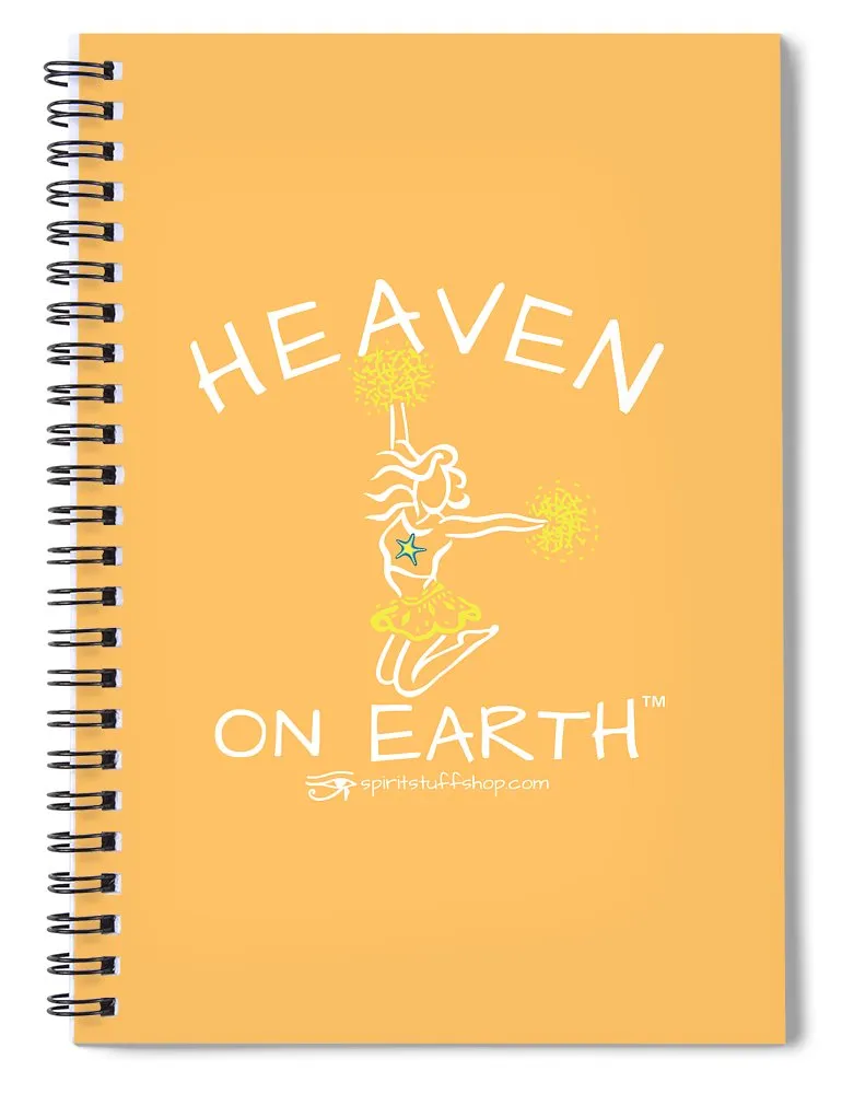 Cheerleading Heaven On Earth - Spiral Notebook