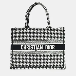 Christian Black/White Canvas Book Tote Bag