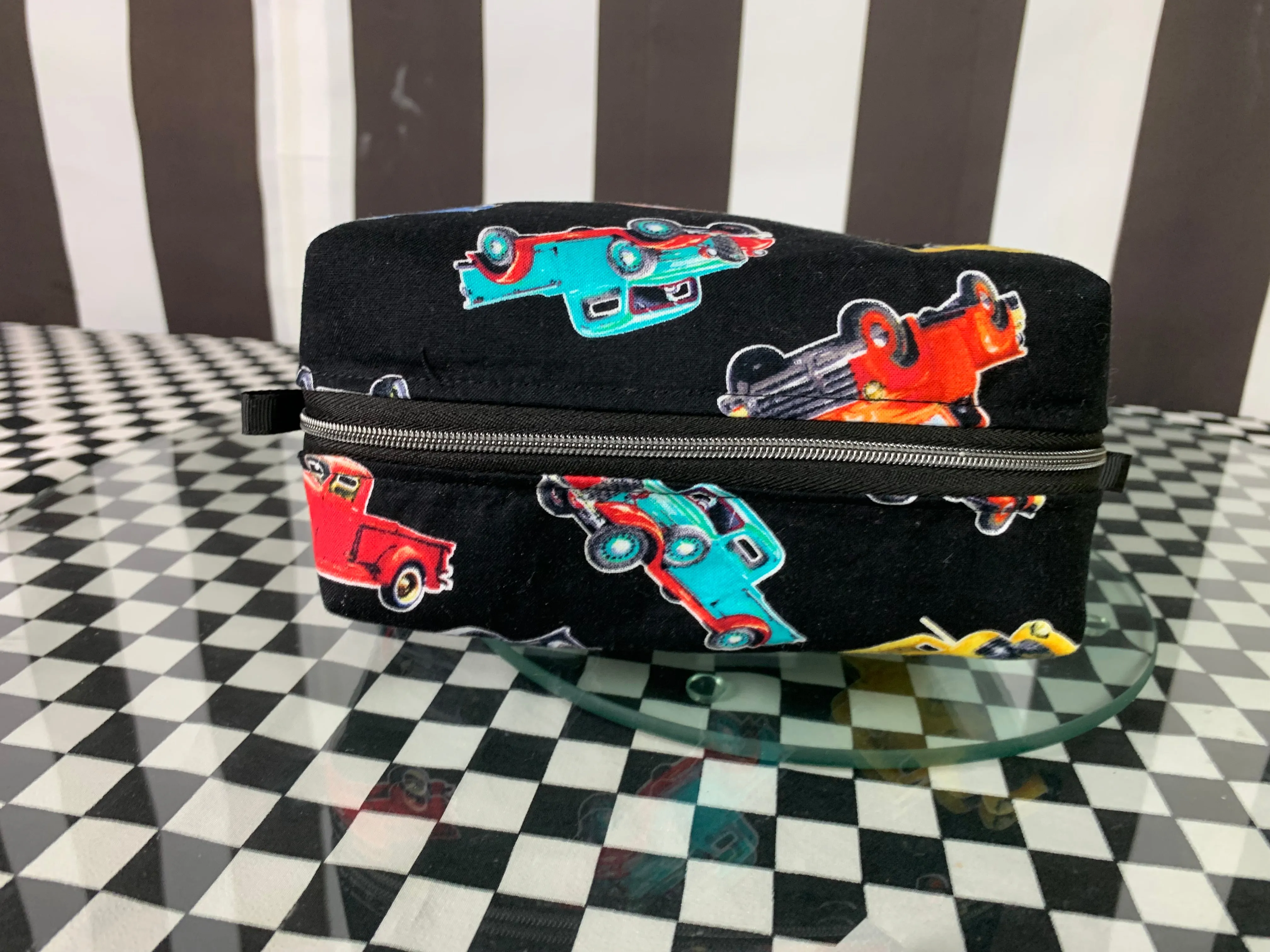 Classic cars pick ups boxy pouch