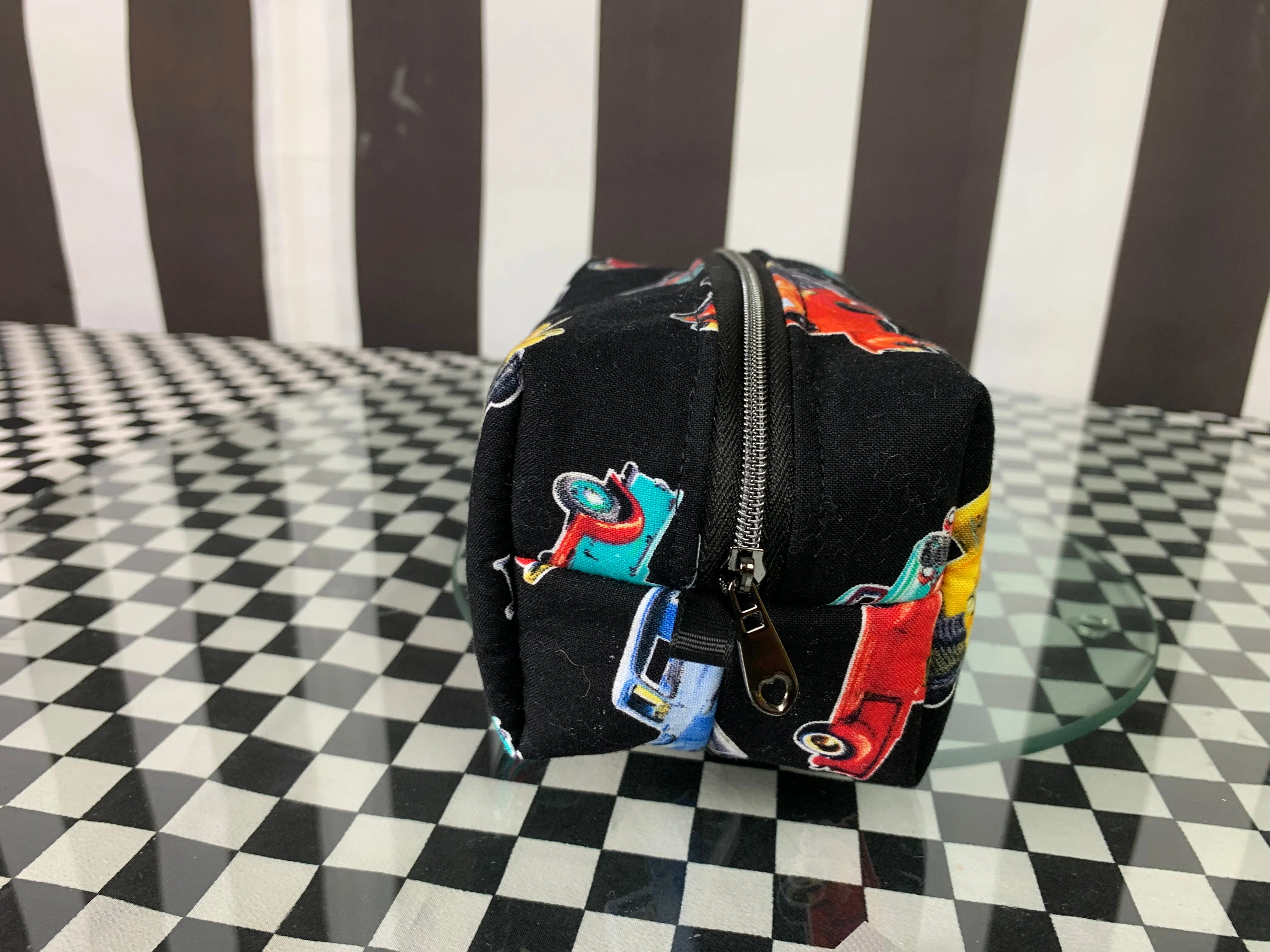Classic cars pick ups boxy pouch