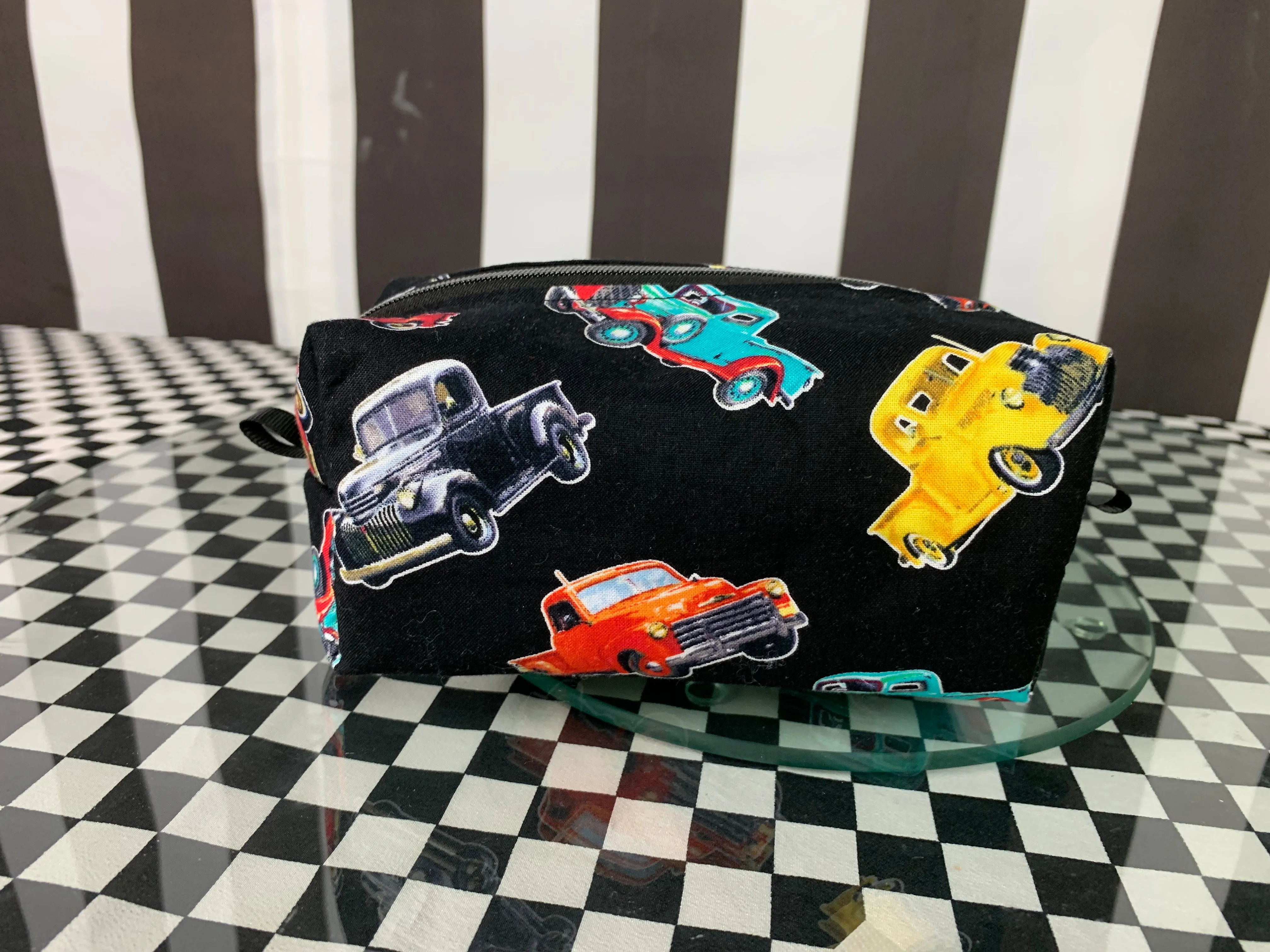 Classic cars pick ups boxy pouch