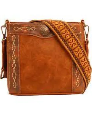 CLN7511408 Purse-Blazin Roxx  CrossBody Scalloped Edge/Wide Strap