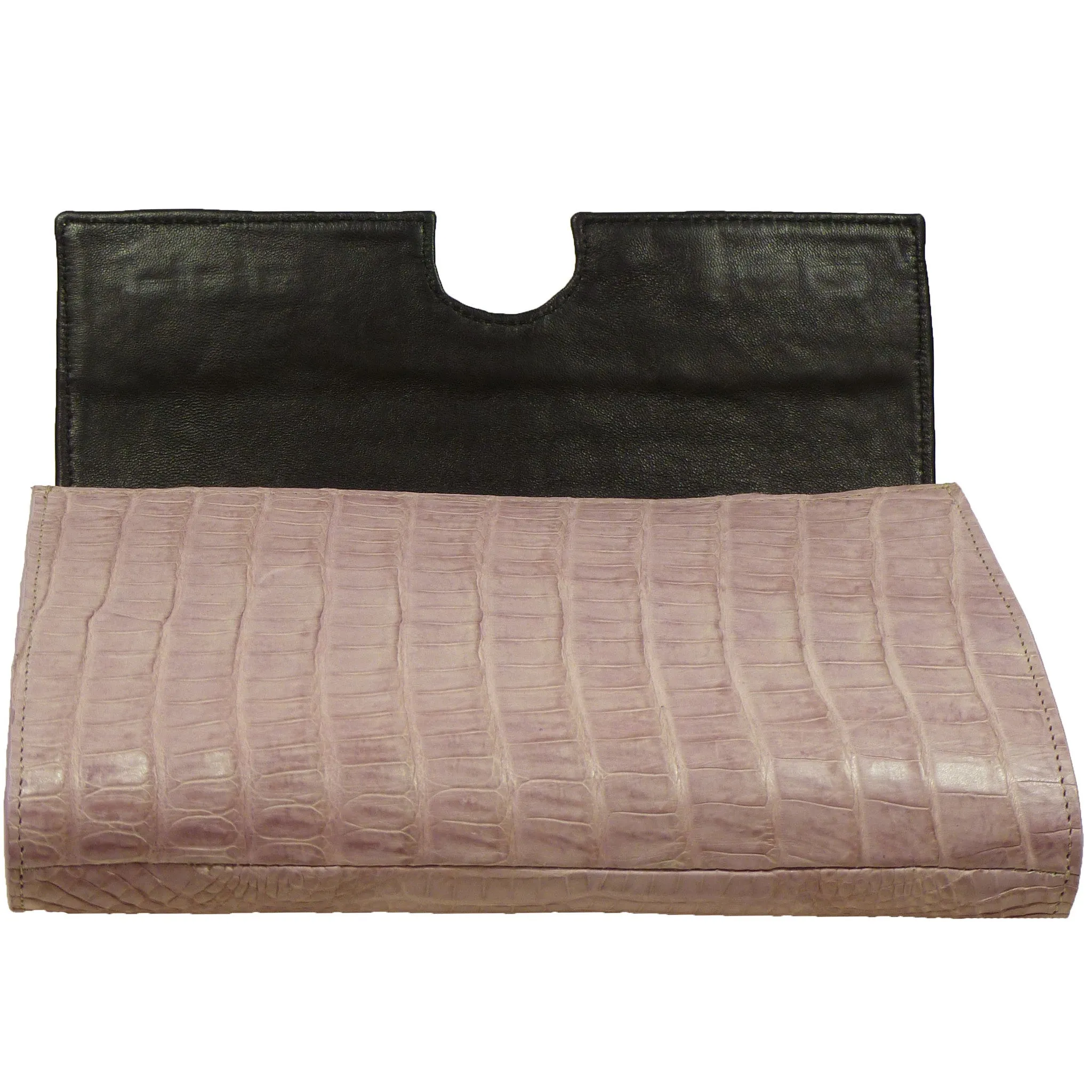 Coly Clutch in Crocodile
