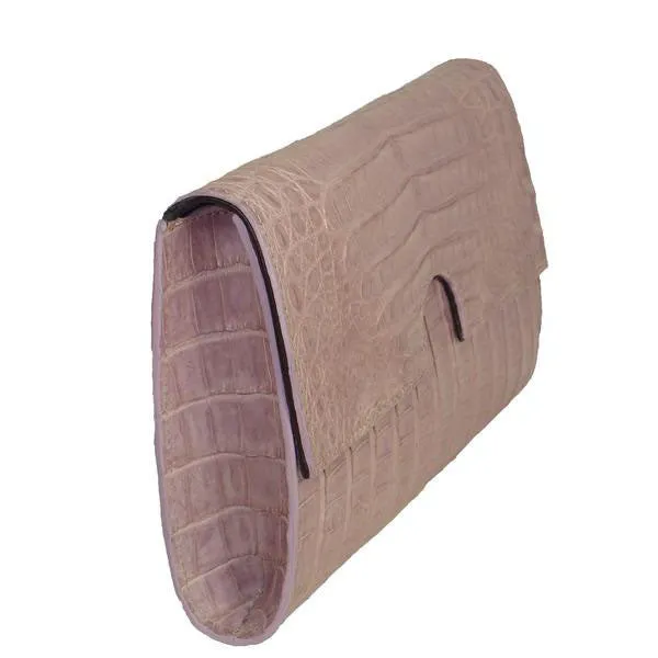 Coly Clutch in Crocodile