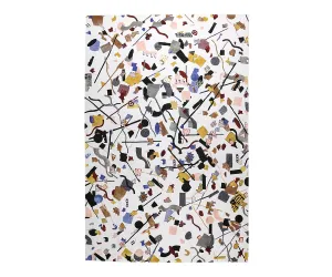 Confetti Hand-knotted Rug in Ivory / Multicolor Limited Edition