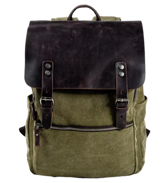 Cotton Canvas Backpack | Table Mountain