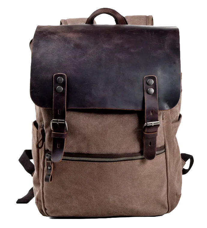 Cotton Canvas Backpack | Table Mountain