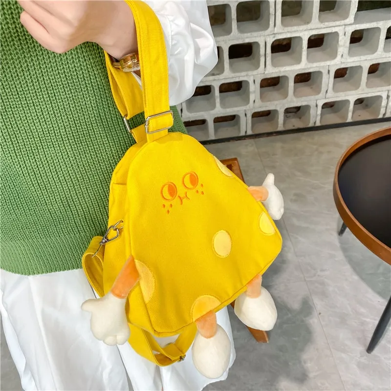 Cute Cheese Crossbody Bag